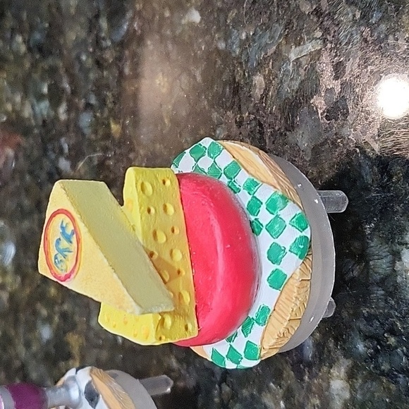 Rare Boston Warehouse wine/cheese toppers - Picture 2 of 6